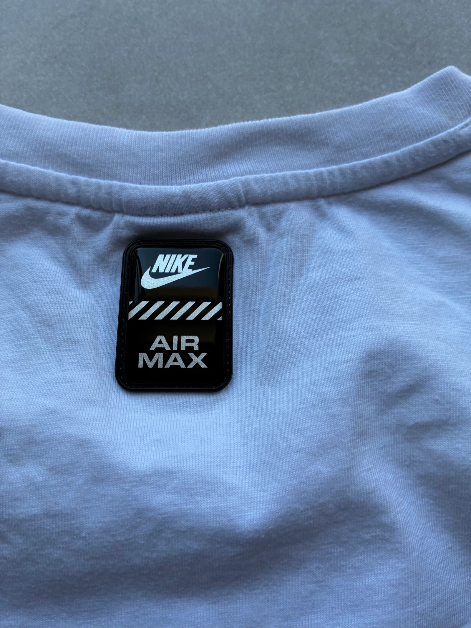 T-Shirt Nike Air Max 95/25 Branca Vintage Y2K com Estampa GG Streetwear Rara – photo 8